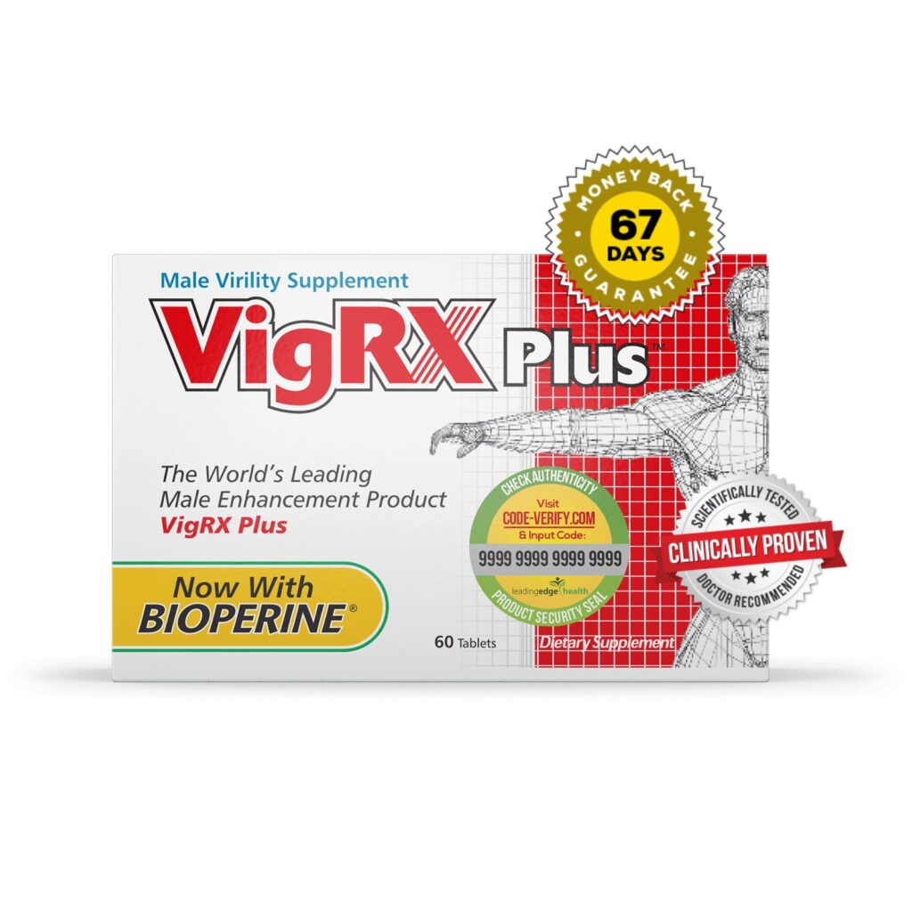 VigRX ingredients for natural energy and performance support